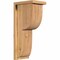 Ekena Millwork Crestline Smooth Corbel w/Backplate, Western Red Cedar, 7 1/2"W x 10"D x 22"H COR08X10X22CRE01SWR - alternate 1